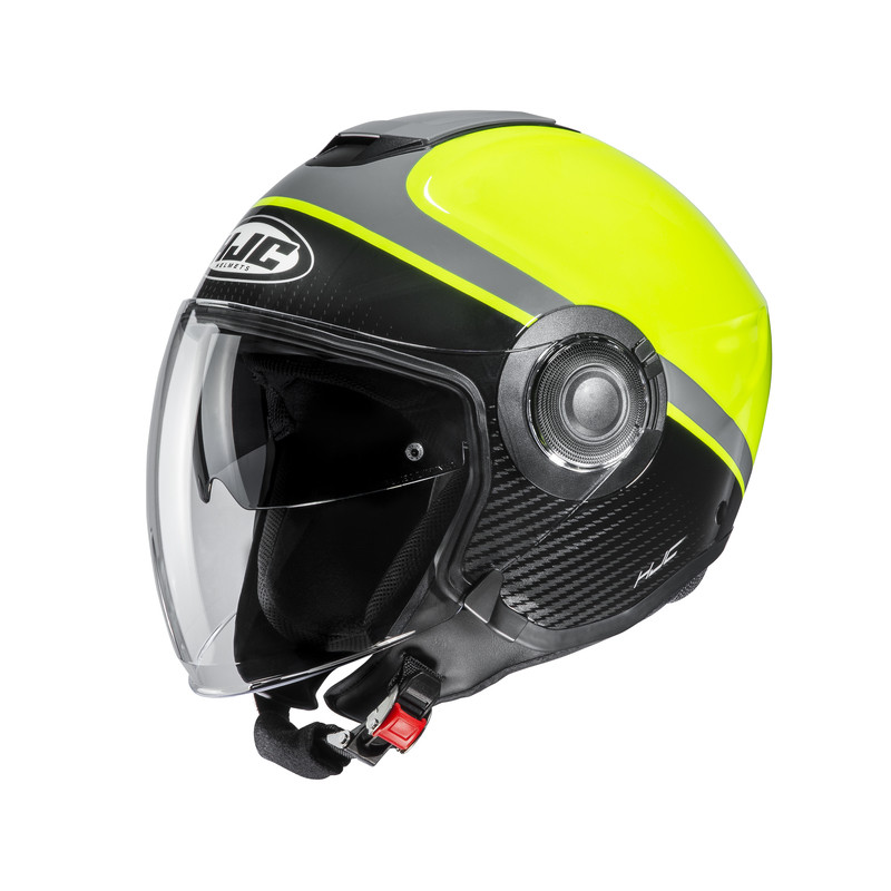 KASK HJC I40 WIROX BLACK/YELLOW 