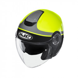 KASK HJC I40 WIROX BLACK/YELLOW 
