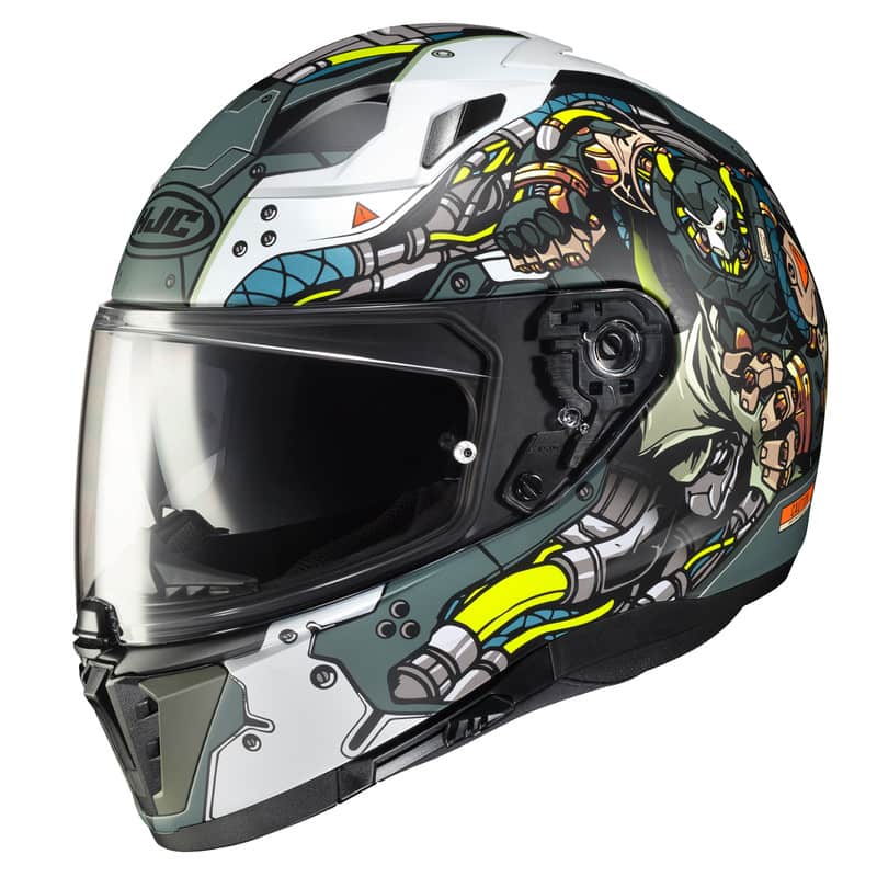 KASK HJC I70 BANE DC COMICS KHAKI/WHITE 