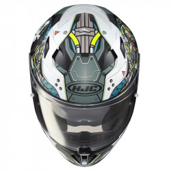 KASK HJC I70 BANE DC COMICS KHAKI/WHITE 