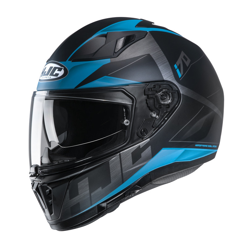 KASK HJC I70 ELUMA BLACK/BLUE 
