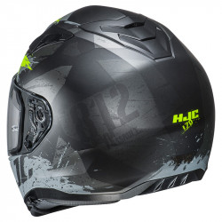 KASK HJC I70 RIAS BLACK/FLO GREEN 