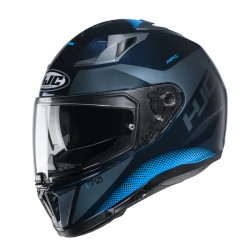 KASK HJC I70 TAS BLACK/BLUE 