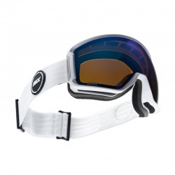GOGLE SNOWBOARDOWE IMX PEAK WHITE MATT/WHITE - SZYBA PODWÓJNA BLUE IRRIDIUM + BROWN ENDURO CROSS