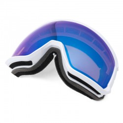 GOGLE SNOWBOARDOWE IMX PEAK WHITE MATT/WHITE - SZYBA PODWÓJNA BLUE IRRIDIUM + BROWN ENDURO CROSS