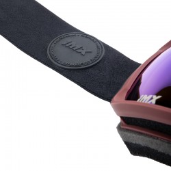GOGLE SNOWBOARDOWE IMX PEAK PURPLE MATT/BLACK - SZYBA PODWÓJNA BLUE IRRIDIUM + BROWN ENDURO CROSS