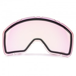 GOGLE SNOWBOARDOWE IMX PEAK WHITE MATT/GRAPHIC WHITE - SZYBA PODWÓJNA PINK IRRIDIUM + PINK ENDURO CROSS