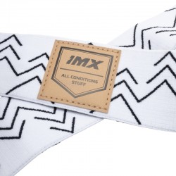 GOGLE SNOWBOARDOWE IMX PEAK WHITE MATT/GRAPHIC WHITE - SZYBA PODWÓJNA PINK IRRIDIUM + PINK ENDURO CROSS