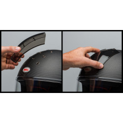OSŁONA/NAKŁADKA PRZECIWDESZCZOWA WLOTÓW DO KASKU BELL ELIMINATOR CLEAR M/L-XL