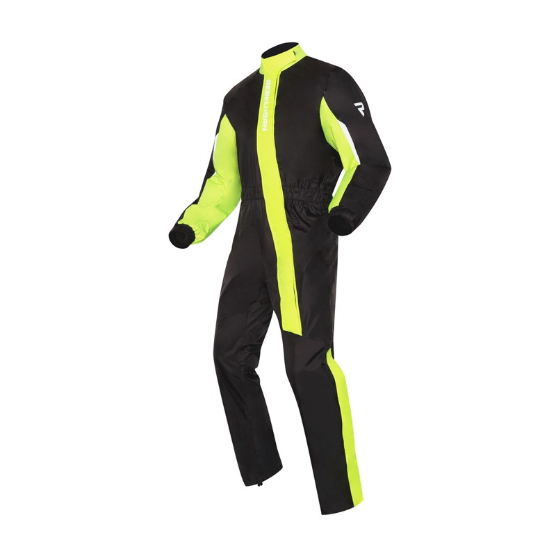 KOMBINEZON PRZECIWDESZCZOWY REBELHORN TRAVEL BLACK/FLO YELLOW 