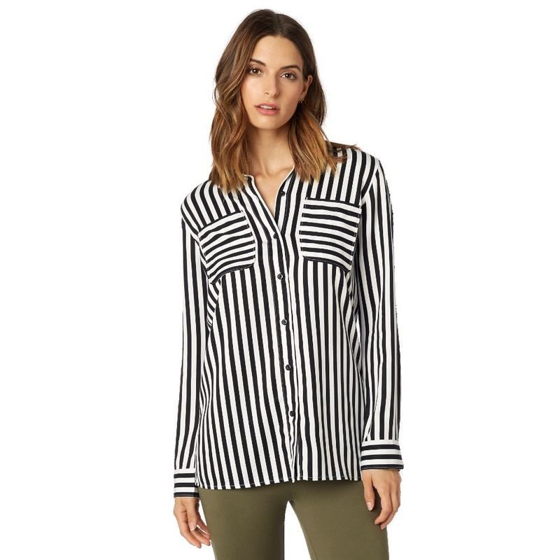 KOSZULA FOX LADY JAIL BREAK WOVEN BLACK/WHITE  ENDURO CROSS