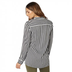 KOSZULA FOX LADY JAIL BREAK WOVEN BLACK/WHITE  ENDURO CROSS