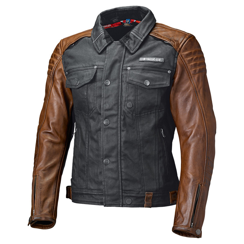 KURTKA TEKSTYLNA HELD JESTER BLACK/BROWN 