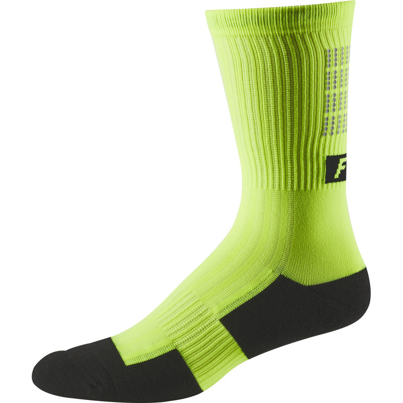 SKARPETY FOX 8 TRAIL CSHN LUNAR DAY GLO YELLOW  ENDURO CROSS