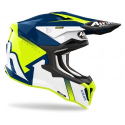 KASK AIROH STRYCKER BLAZER YELLOW GLOSS 