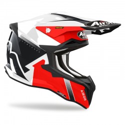 KASK AIROH STRYCKER BLAZER RED GLOSS 