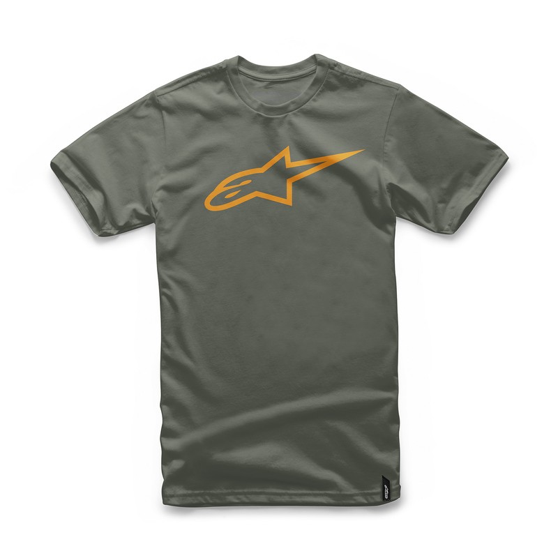 T-SHIRT ALPINESTARS AGELESS CLASSIC MILITARY ORANGE 