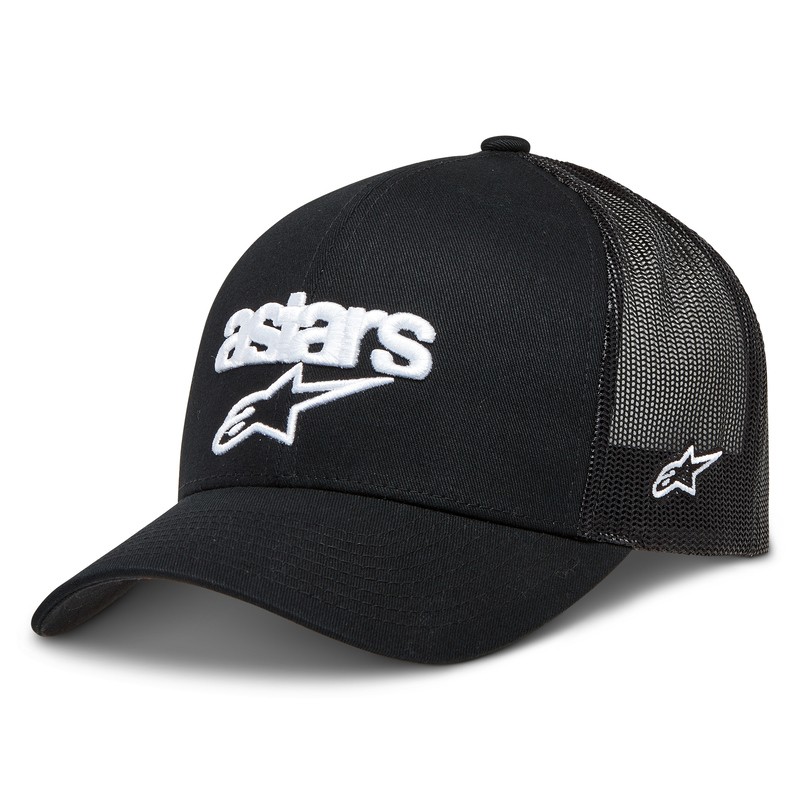 CZAPKA Z DASZKIEM ALPINESTARS PEDIGREE BLACK/WHITE 