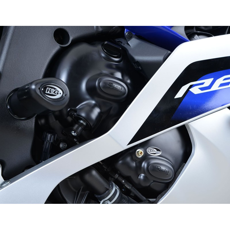 ZESTAW OSŁON SILNIKA RG RACING YAMAHA YZF-R6 08-17 (3 CZĘŚCI) BLACK