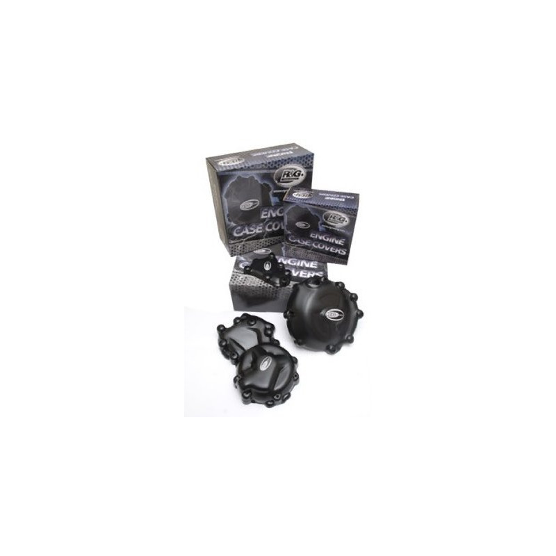 ZESTAW OSŁON SILNIKA RG RACING KAWASAKI ZX10 08-10 (3 CZĘŚCI) BLACK