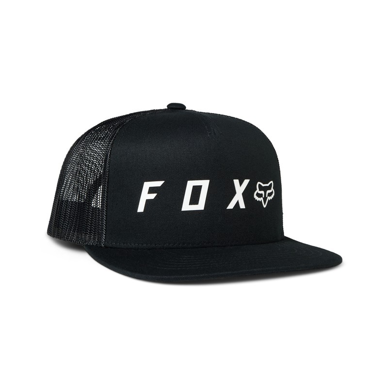 CZAPKA Z DASZKIEM FOX ABSOLUTE MESH SNAPBACK BLACK  ENDURO CROSS
