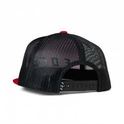 CZAPKA Z DASZKIEM FOX JUNIOR ABSOLUTE SNAPBACK MESH FLAME RED  ENDURO CROSS