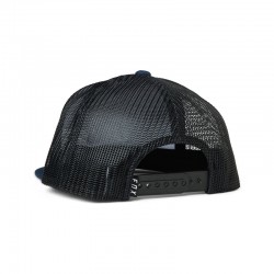 CZAPKA Z DASZKIEM FOX JUNIOR ABSOLUTE SNAPBACK MESH DEEP COBALT  ENDURO CROSS