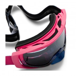 GOGLE FOX AIRSPACE HORYZN PINK - SZYBA GREY MIRROR + CLEAR (2 SZYBY W ZESTAWIE) ENDURO CROSS