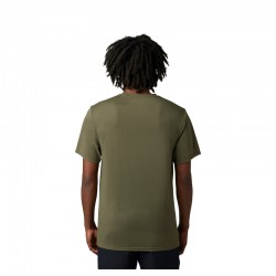 T-SHIRT FOX AUXLRY TECH OLIVE GREEN  ENDURO CROSS