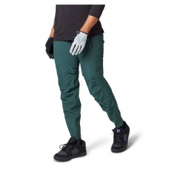 SPODNIE ROWEROWE FOX LADY DEFEND 3L WATER EMERALD  ENDURO CROSS