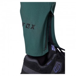 SPODNIE ROWEROWE FOX LADY DEFEND 3L WATER EMERALD  ENDURO CROSS