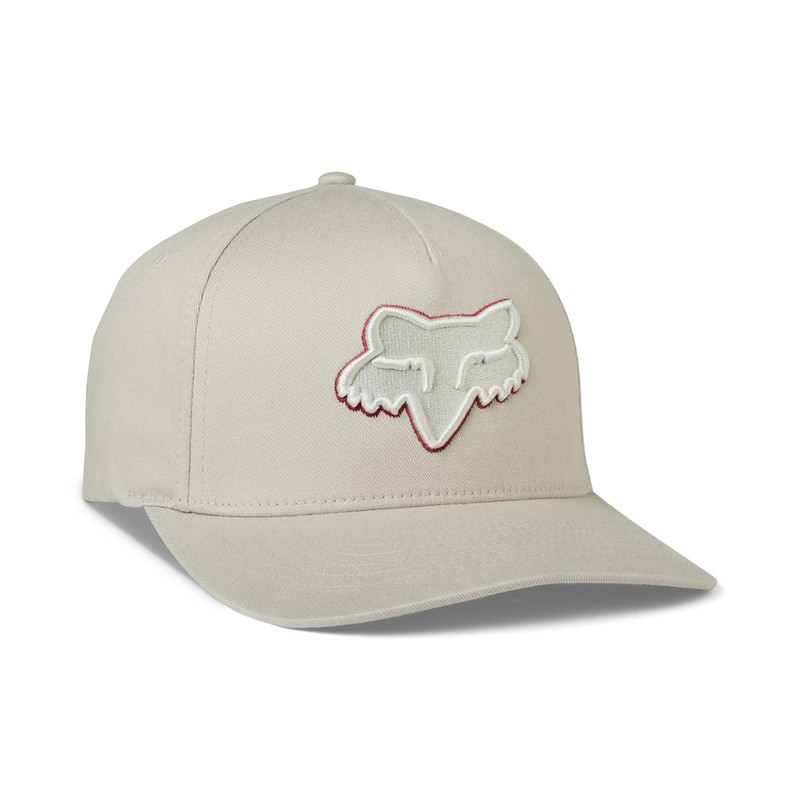 CZAPKA Z DASZKIEM FOX EPICYCLE FLEXFIT 2.0 VINTAGE WHITE  ENDURO CROSS