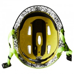 KASK ROWEROWY FOX JUNIOR FLIGHT PRO RUNN BLACK/YELLOW  ENDURO CROSS