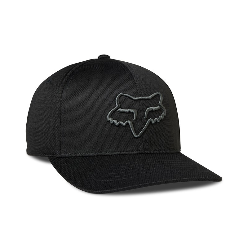CZAPKA Z DASZKIEM FOX LITHOTYPE FLEXFIT 2.0 BLACK/CHARCOAL  ENDURO CROSS