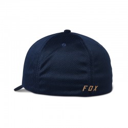CZAPKA Z DASZKIEM FOX LITHOTYPE FLEXFIT 2.0 DEEP COBALT  ENDURO CROSS