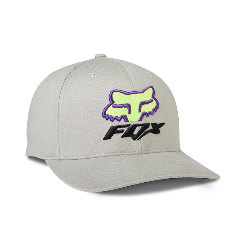 CZAPKA Z DASZKIEM FOX MORPHIC FLEXFIT STEEL GREY  ENDURO CROSS