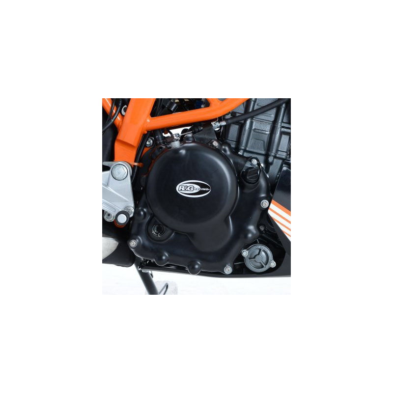 ZESTAW OSŁON SILNIKA RG RACING KTM 390 DUKE/RC 390 UP TO 2015, (2 CZĘŚCI) BLACK