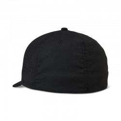 CZAPKA Z DASZKIEM FOX NON STOP TECH FLEXFIT BLACK  ENDURO CROSS
