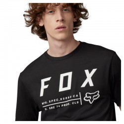 T-SHIRT FOX NON STOP TECH BLACK  ENDURO CROSS