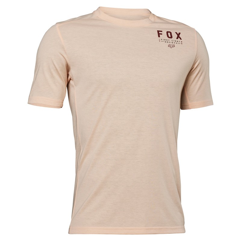 KOSZULKA ROWEROWA FOX RANGER DR CRYS LIGHT PINK  ENDURO CROSS