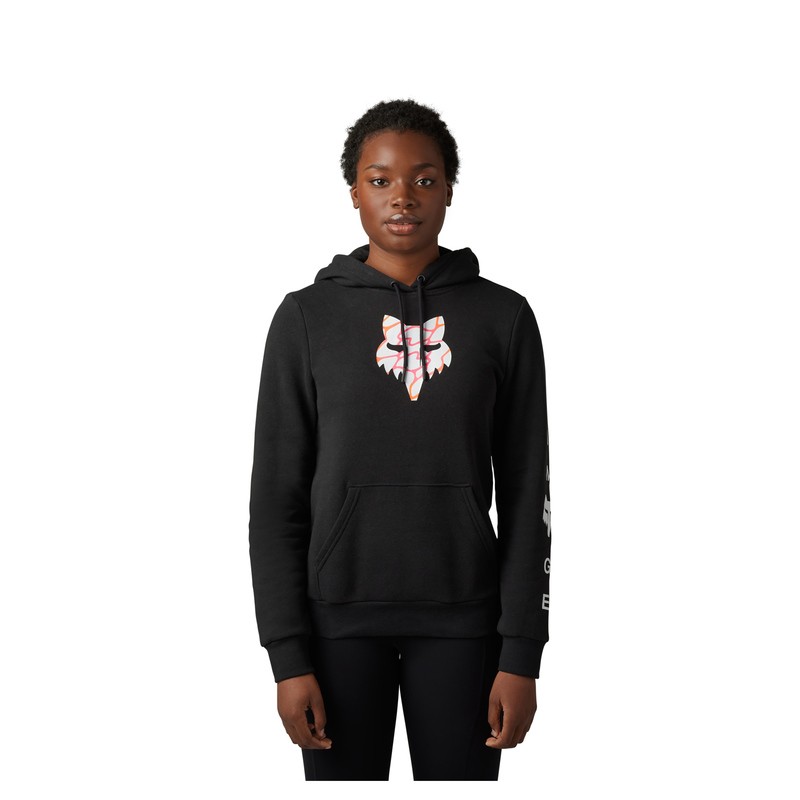 BLUZA Z KAPTUREM FOX LADY RYVR BLACK  ENDURO CROSS
