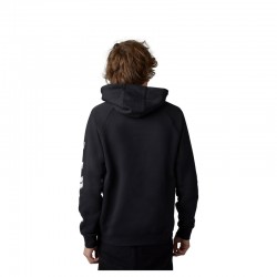 BLUZA Z KAPTUREM FOX RYVR RAGLAN BLACK  ENDURO CROSS