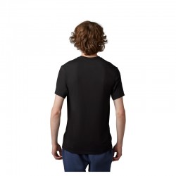 T-SHIRT FOX SHIELD TECH BLACK  ENDURO CROSS