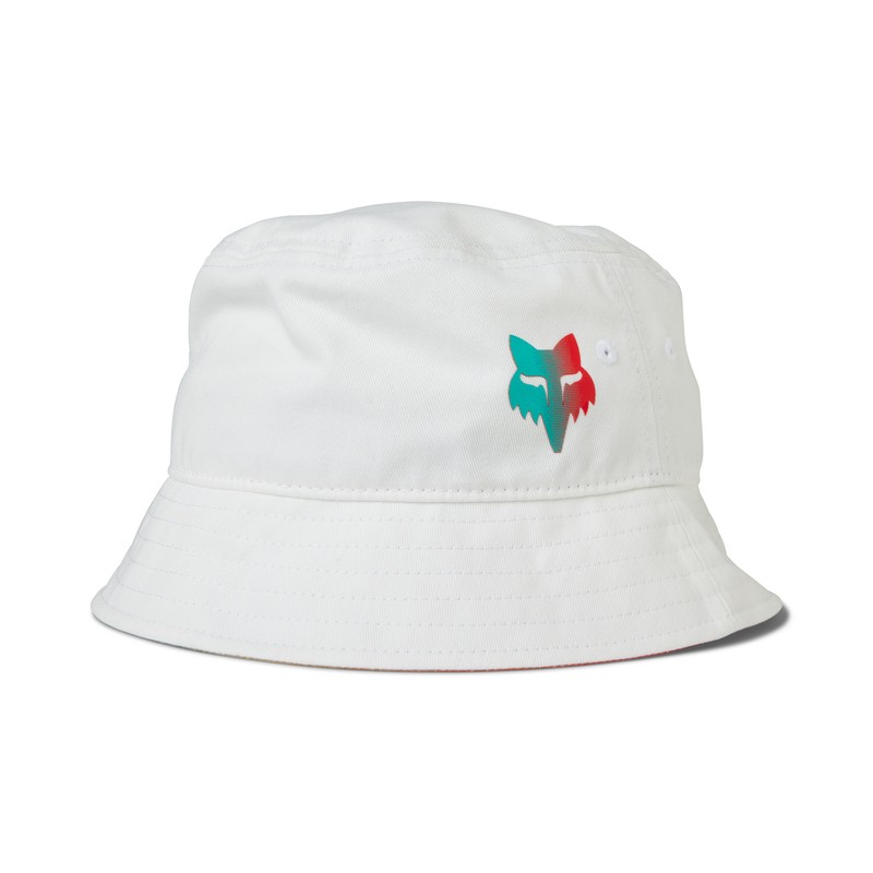 CZAPKA Z DASZKIEM FOX LADY SYZ BUCKET WHITE  ENDURO CROSS