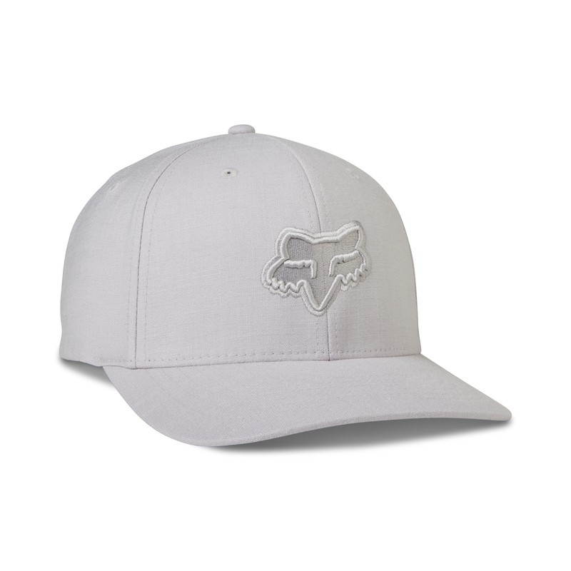 CZAPKA Z DASZKIEM FOX TRANSPOSITION FLEXFIT STEEL GREY  ENDURO CROSS
