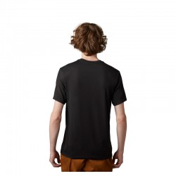 T-SHIRT FOX TURNOUT TECH BLACK  ENDURO CROSS
