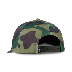 CZAPKA Z DASZKIEM FOX JUNIOR VZNS CAMO 110 SNAPBACK GREEN CAMO  ENDURO CROSS