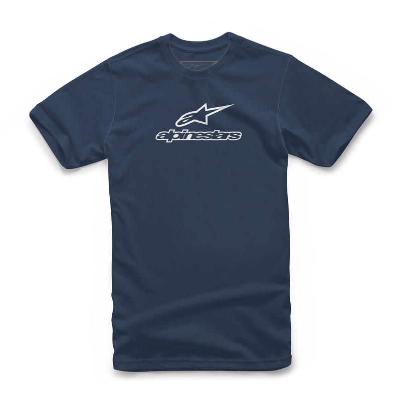 T-SHIRT ALPINESTARS WORDMARK COMBO NAVY/WHITE T-SHIRT ALPINESTARS WORDMARK COMBO NAVY/WHITE