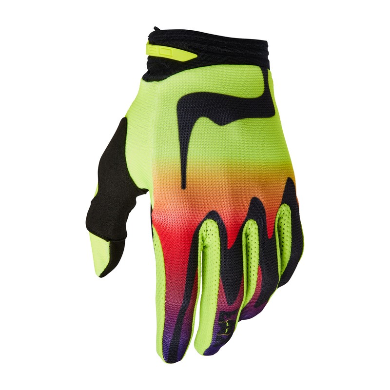 RĘKAWICE FOX 180 KOZMIK FLUORESCENT YELLOW  ENDURO CROSS