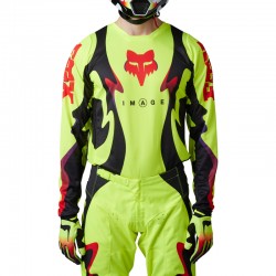 BLUZA FOX 180 KOZMIK FLUORESCENT YELLOW  ENDURO CROSS